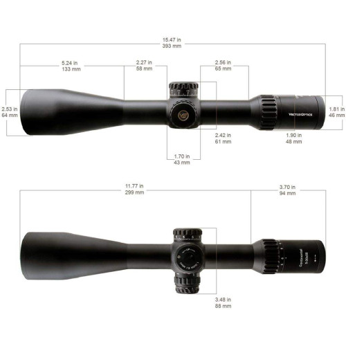 Оптичний приціл Vector Optics Continental 5-30x56 FFP (34 мм) фото 8