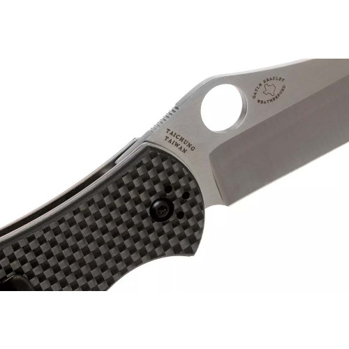 Ніж Spyderco Bradley Folder 2 CPM M4 Carbon Fiber Black (C134CFP2) фото 6