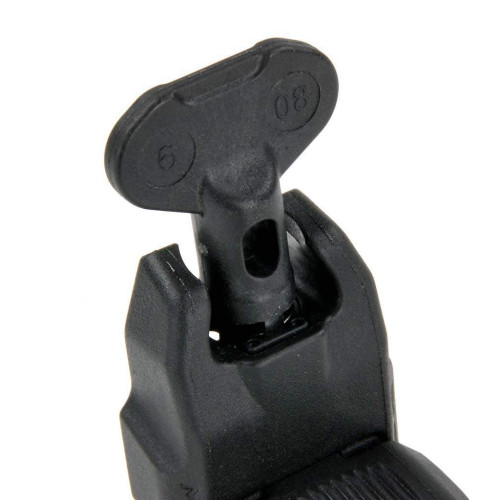 Складная мушка Magpul MBUS Sight на планку Picatinny (черный) фото 4