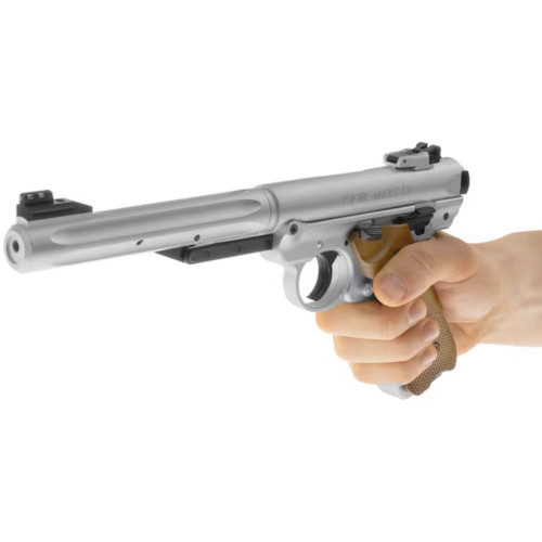 Пневматичний пістолет Umarex Ruger Mark IV Stainless фото 6