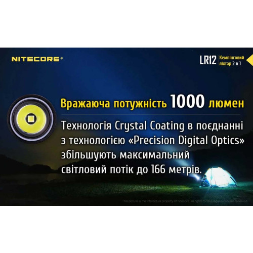 Фонарь Nitecore LR12 фото 9