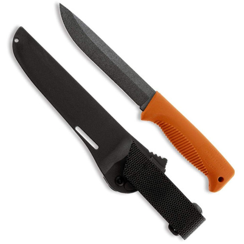 Нож Peltonen M95 Ranger Knife Orange Handle (teflon, composite) фото 2
