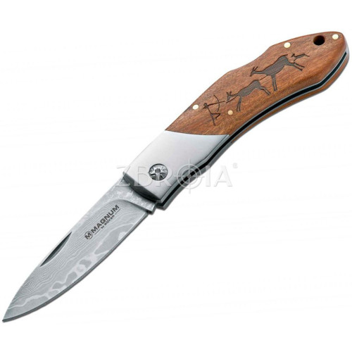 Нож Boker Magnum Caveman Damast фото