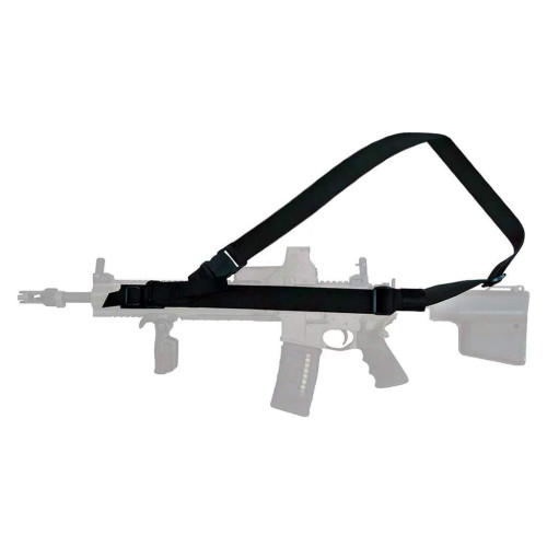 Ремень тактический трехточечный DANAPER Silent Sling Black фото 3