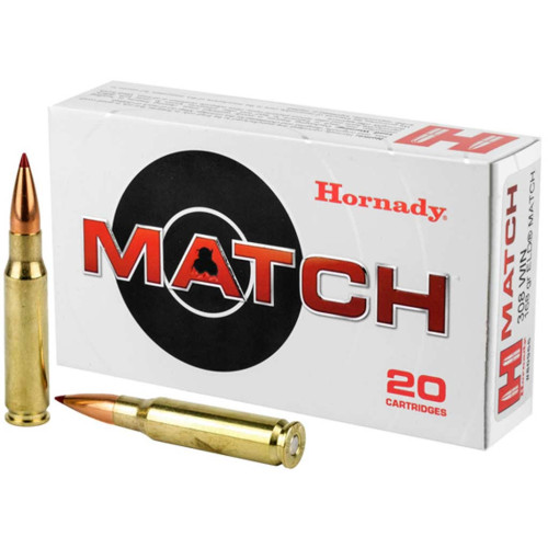 Патрон Hornady Match кал. 308 Win пуля ELD-Match, масса 10.9 гр/168 гран фото