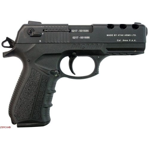 Шумовий пістолет Stalker Mod. 4918 Black фото 2