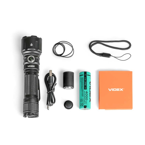 Портативный светодиодный фонарик VIDEX VLF-A376 фото 14