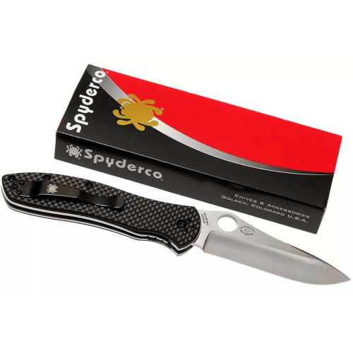 Ніж Spyderco Bradley Folder 2 CPM M4 Carbon Fiber Black (C134CFP2) фото 10