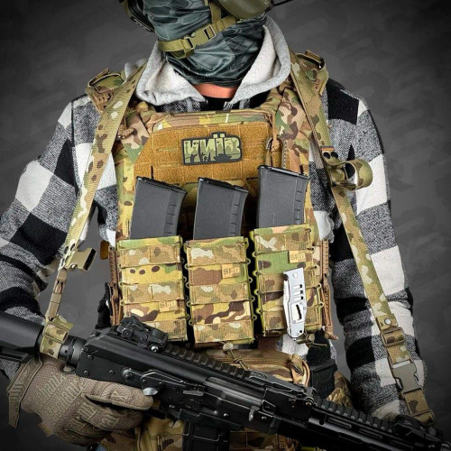 Ремень оружейный одно/двухточечный RAGNAROK «ODIN» Gen.II carbine Мультикам фото 3