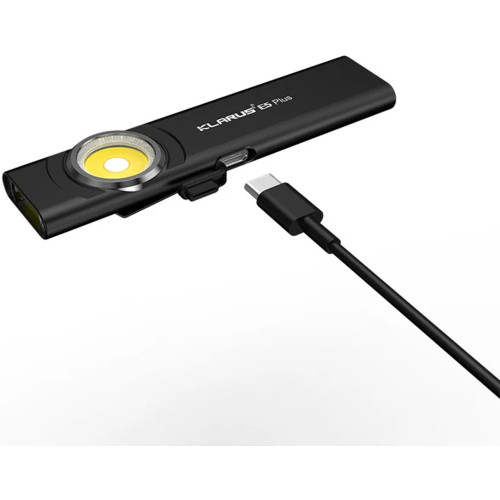 Ультратонкий фонарь Klarus E5 Plus 650 лм/500 mAh. Orange фото 3