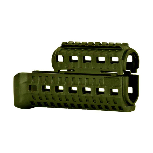 Цевье DLG Tactical (DLG-133) для АК-47/74 c 1-ой планкой Picatinny + слоты M-LOK (полимер) олива фото