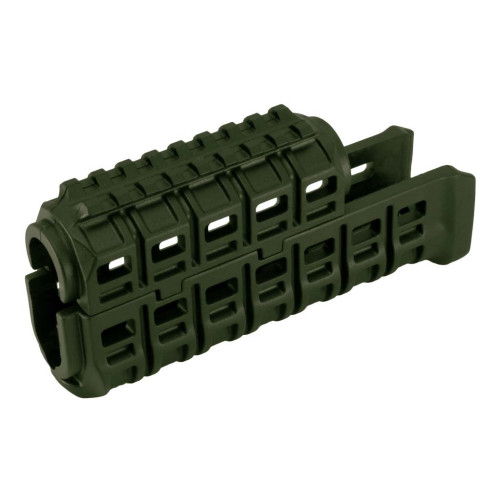 Цевье DLG Tactical (DLG-136) для АК-47/74 с планкой Picatinny + слоты M-LOK (полимер) олива фото