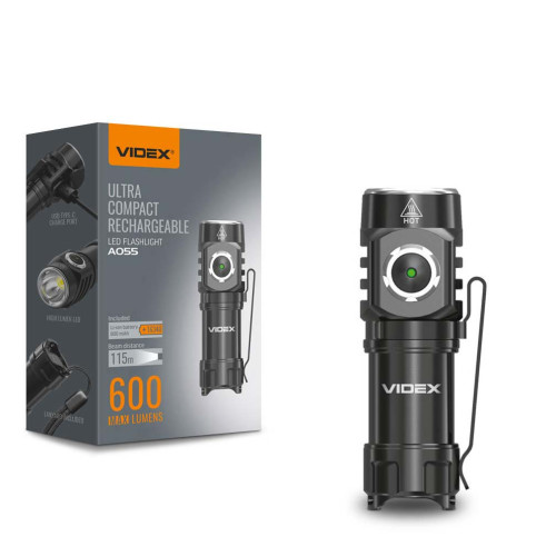 Портативний світлодіодний ліхтарик VIDEX VLF-A055 фото 2
