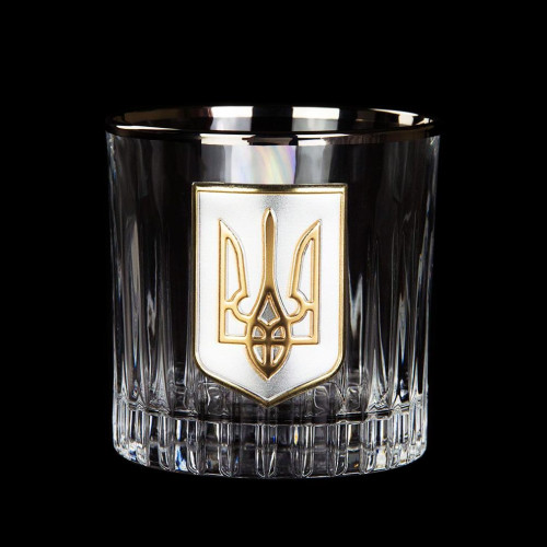 Набор стаканов для виски "Тризуб" Boss Crystal, 6 шт.  (B6TRY2PG) фото 2