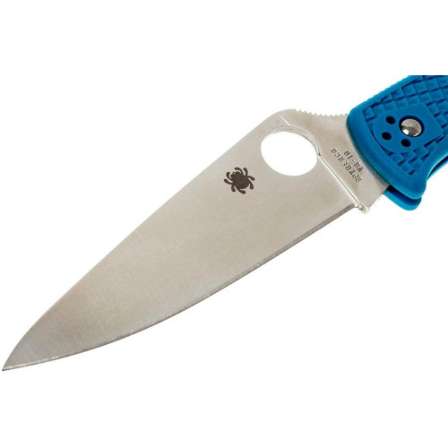 Ніж Spyderco Endura 4 Flat Ground Blue (C10FPBL) фото 6