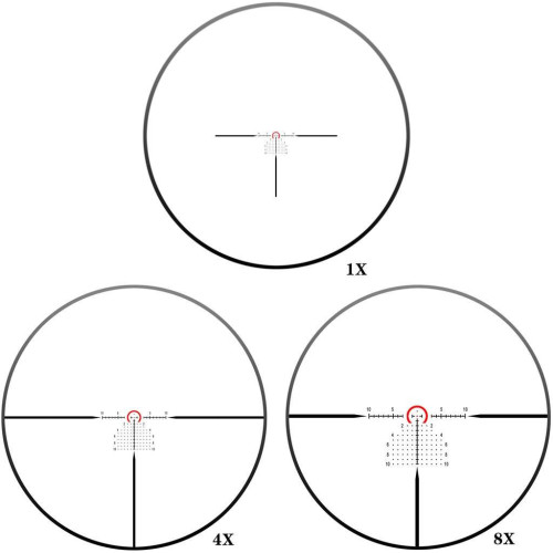 Приціл Discovery Optics ED-AR 1-8x24 SFIR FFP (34 мм, підсвічування) фото 9