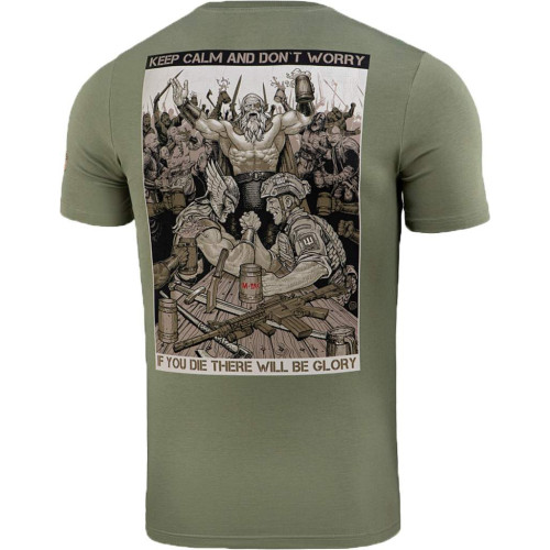 Футболка M-Tac Keep Calm (розмір - XL, колір - Light Olive) фото 3