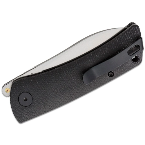 Нож складной Petrified Fish Flavorist Black Micarta, Satin (PFE05SDMS) фото 5