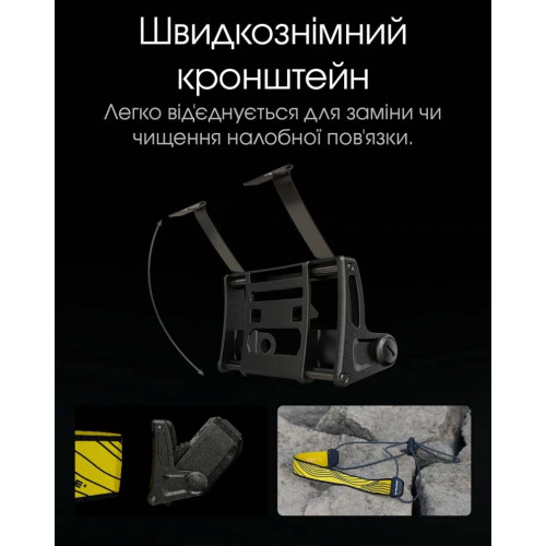 Ліхтар налобний Nitecore NU25 NEW фото 10