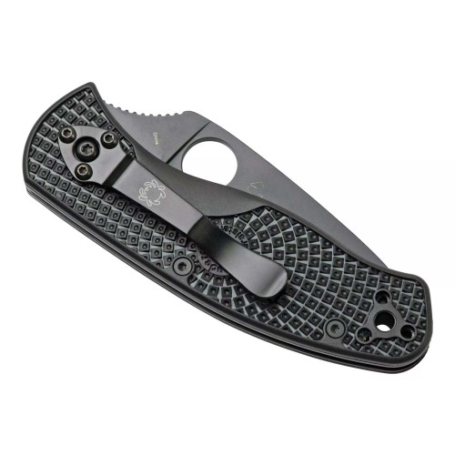 Ніж Spyderco Persistence Lightweight FRN Black Blade (C136PBBK) фото 4