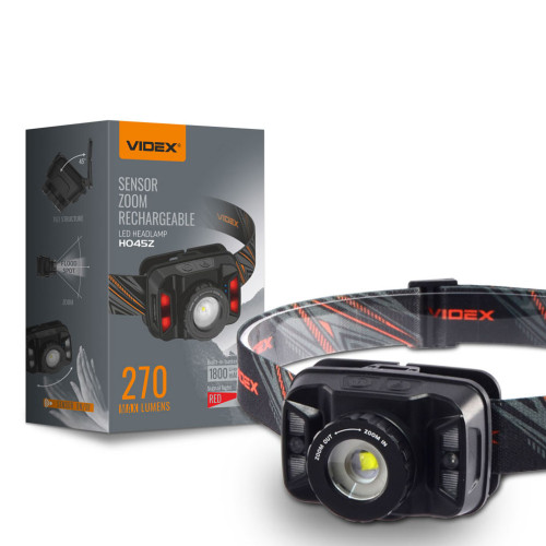 Налобный светодиодный фонарь VIDEX VLF-H045Z фото 2