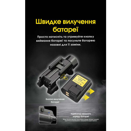 Ліхтар пістолетний Nitecore NPL35 фото 8