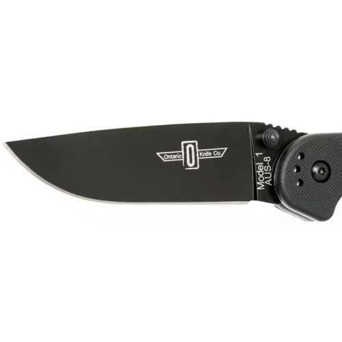 Нож складной Ontario RAT I Black фото 3