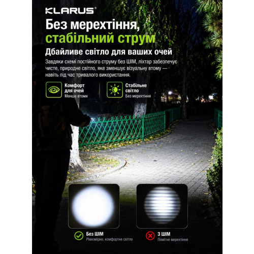 Ультратонкий фонарь Klarus E5 Ultra 800 лм/1400 mAh. Black фото 25
