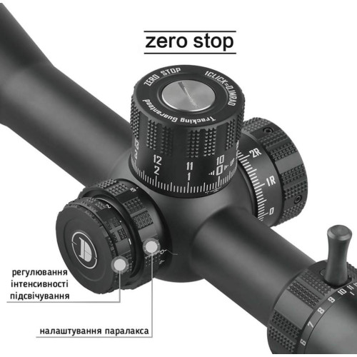 Прицел Discovery Optics ED-PRS GEN2 5-25x56 SFIR FFP-Z (34 мм, подсветка) фото 4