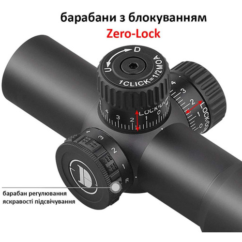 Прицел Discovery Optics HT-NV 3x24 IR (30 мм, подсветка) фото 4