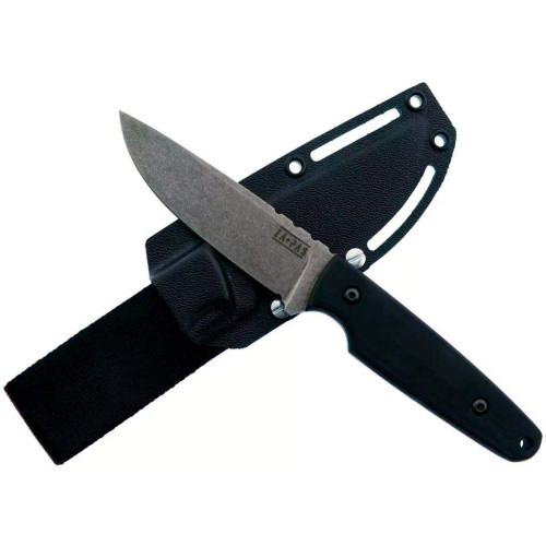 Ніж Za-Pas Handie Stonewash (black G10, kydex sheath) фото 4
