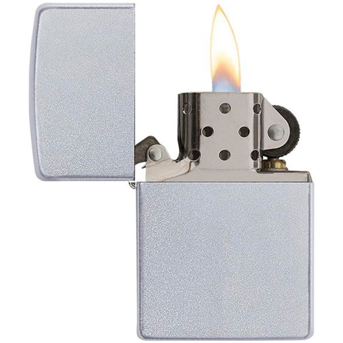 Запальничка ZIPPO 205 SATIN CHROME фото 3