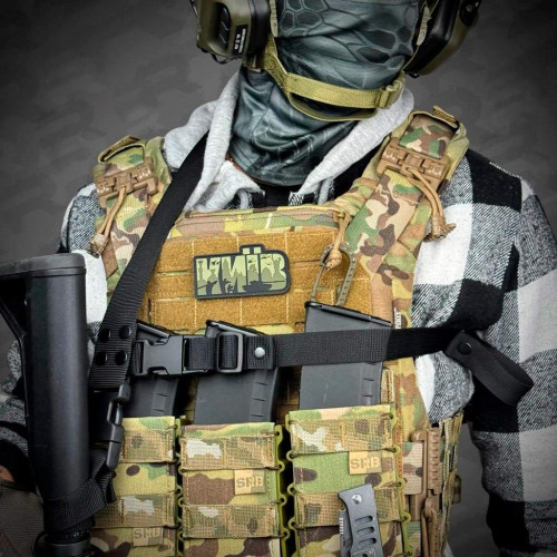 Ремень оружейный одно/двухточечный RAGNAROK «ODIN» Gen.II carbine Черный фото 4