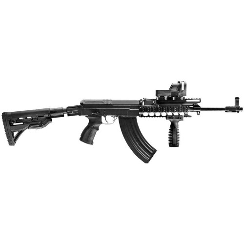 Передняя рукоятка FAB Defense TAL-4 на планку Picatinny (полимер) черная фото 5