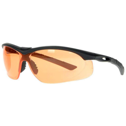 Захисні окуляри Swiss Eye Lancer (чорний) оранжеві лінзи фото 3