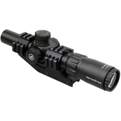 Оптичний приціл Vector Optics Mustang 1-4x24 FFP Illum фото 4