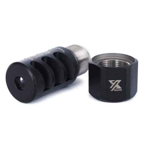 ДТК XGUN Impact кал. 30 (7,62). Резьба 14x1L. Цвет - черный фото 3