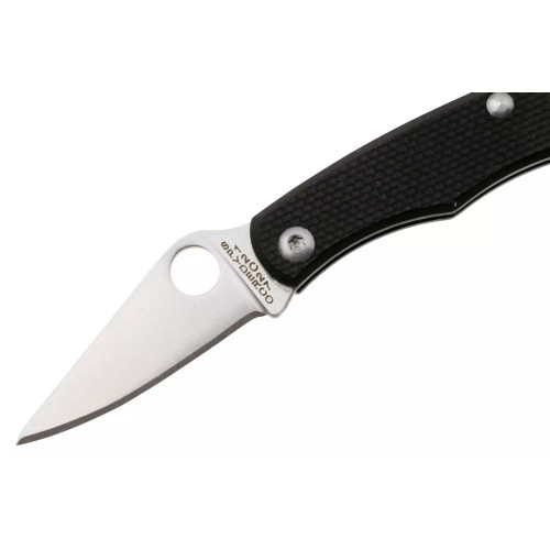 Ніж Spyderco Bug 12C27 G-10 Black (C133GBKP) фото 3
