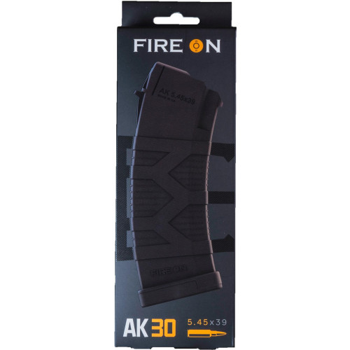 Магазин FIRE ON АK кал. 5,45 для АК на 30 патронов Black фото 4