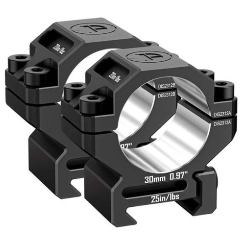 Кільця Discovery Optics 6061 (30 мм) Low на Weaver/Picatinny. ВН - 9.5 мм фото 2