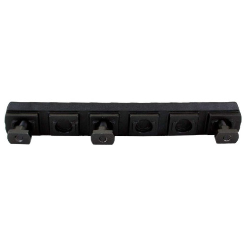Планка DLG Tactical (DLG-113) для M-LOK, профіль Picatinny/Weaver (11 слотів) чорна фото 2