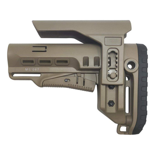 Приклад DLG TBS Tactical PCP (Mil-Spec) із регульованою щокою, койот фото 3