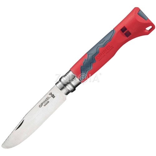 Ніж Opinel №7 "Outdoor Junior" червоний фото