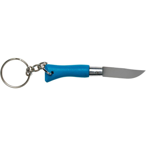 Ніж Opinel Keychain №2 Inox блакитний фото 2