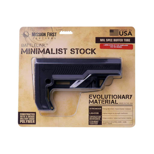 Приклад MFT Battlelink Extreme Duty Minimalist (Mil-Spec) черный фото 2
