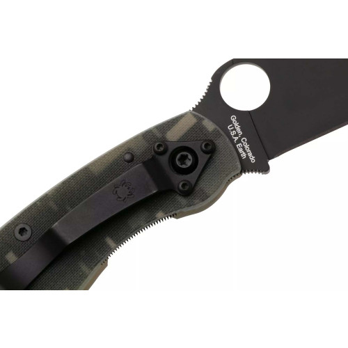 Нож Spyderco Military Black Blade camo (C36GPCMOBK) фото 5