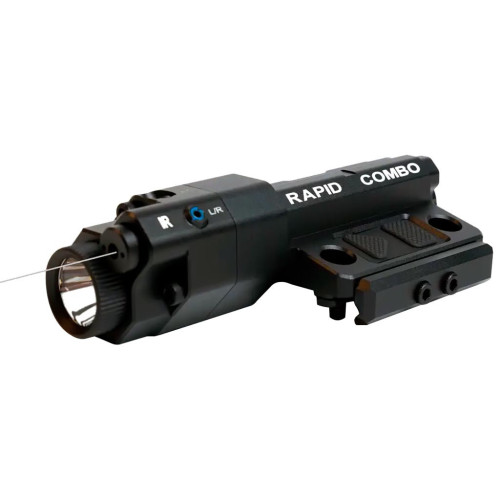 Тактичний ліхтар X-Gun Rapid Combo IR 1600 Lm з ЛЦВ та кріпленням на Picatinny/M-LOK фото