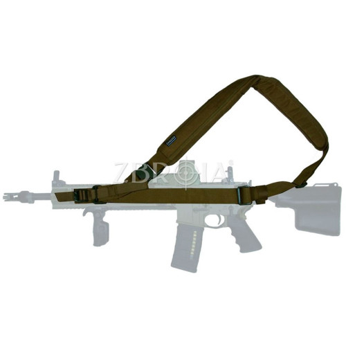 Ремень тактический трехточечный DANAPER Silent Sling Coyote фото