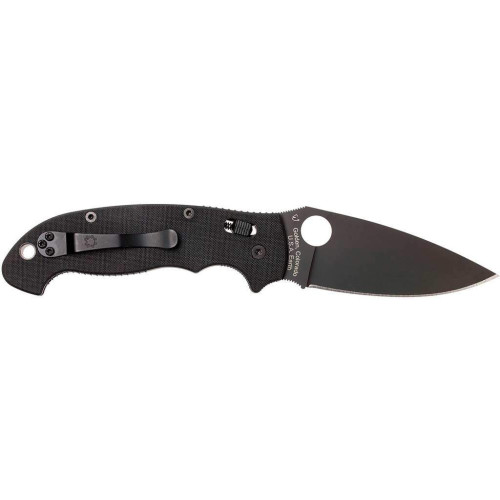 Ніж Spyderco Manix 2 XL Black Blade (C95GPBBK2) фото 7