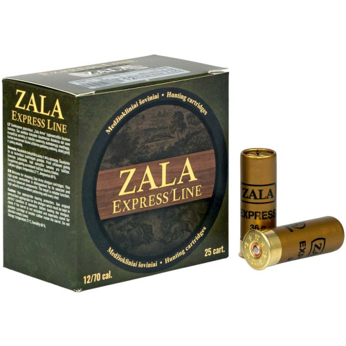 Патрон Zala Arms Express кал. 12/70 дробь №5, навеска 36 гр фото
